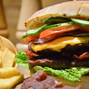 Firmowy Burger XXL (2x mięso)